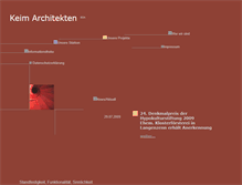 Tablet Screenshot of keim-architekten.de